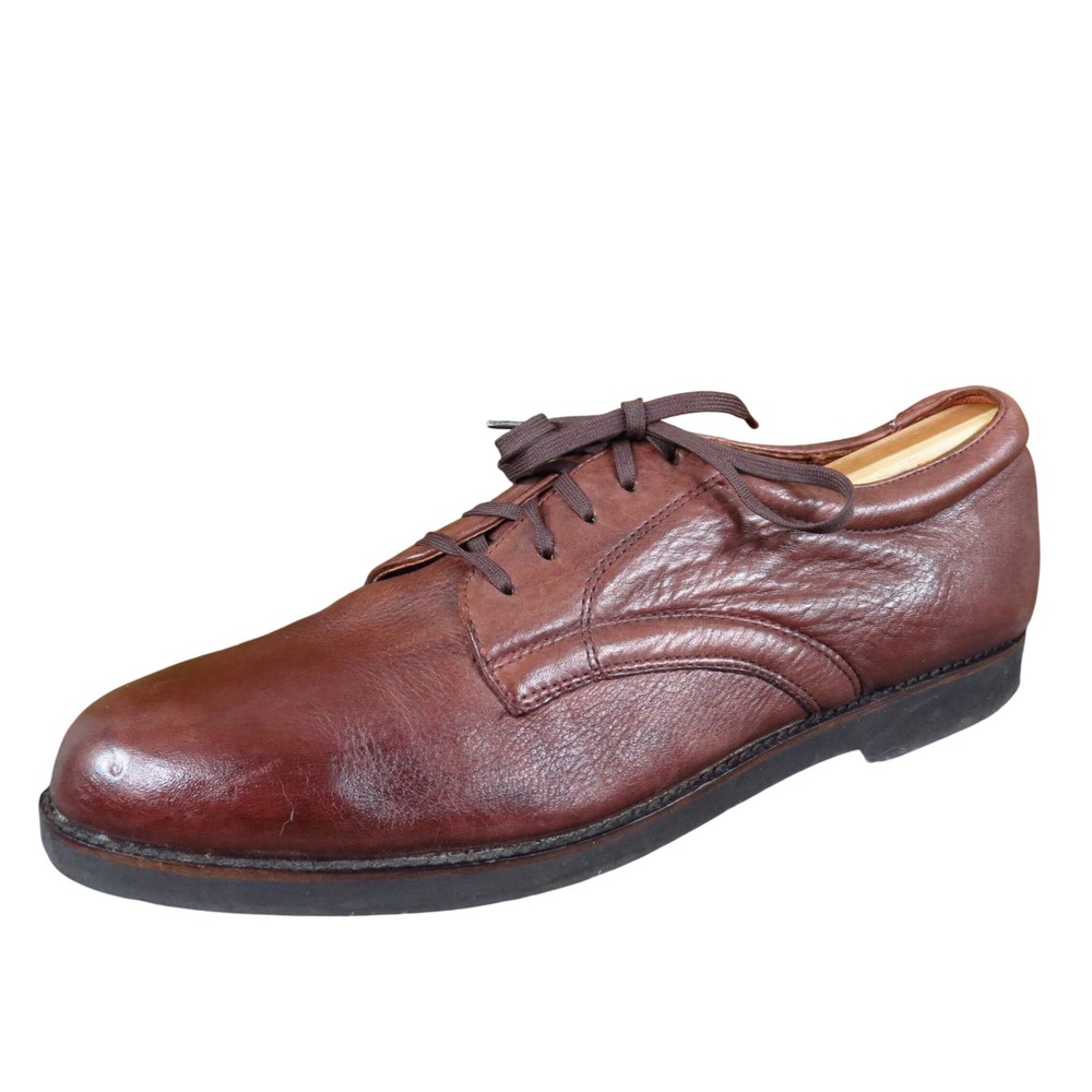 Dockers Men's Brown Leather Lace-Up‎ Dress Shoes Size 12 Medium